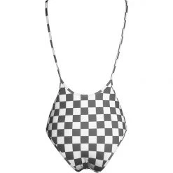 All Pole Wear Hamade Activewear High Waisted Sling Bottoms - Checkered