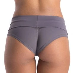 Best Sale โญ Poledancerka High-Low Brazil Shorts - Grey ๐ 5 Poledancerka High-Low Brazil Shorts - Grey