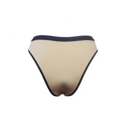 Hamade Activewear Lace Up High Cut Bottoms - Sand/Black