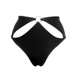 Hamade Activewear Hollow Front Bottoms - Black All Pole Wear