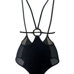 New โจ Hamade Activewear Strappy O-Ring Sling Bottoms - Black ๐ 11 Hamade Activewear Strappy O-Ring Sling Bottoms - Black