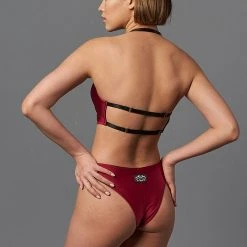 All Pole Wear Shark Polewear Cherry Top - Wine