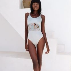 All Pole Wear Creatures Of XIX Hey Cherub Bodysuit - Platinum