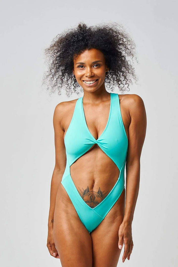 Buy ❤️ Shark Polewear Benita Bodysuit - Aqua 🤩 5 Shark Polewear Benita Bodysuit - Aqua