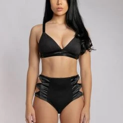 Creatures Of XIX Aphrodite High Waist Bottoms - Black Back In Stock