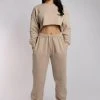Loungewear Bottoms Creatures Of XIX Oversized Jogger Bottoms - Fawn