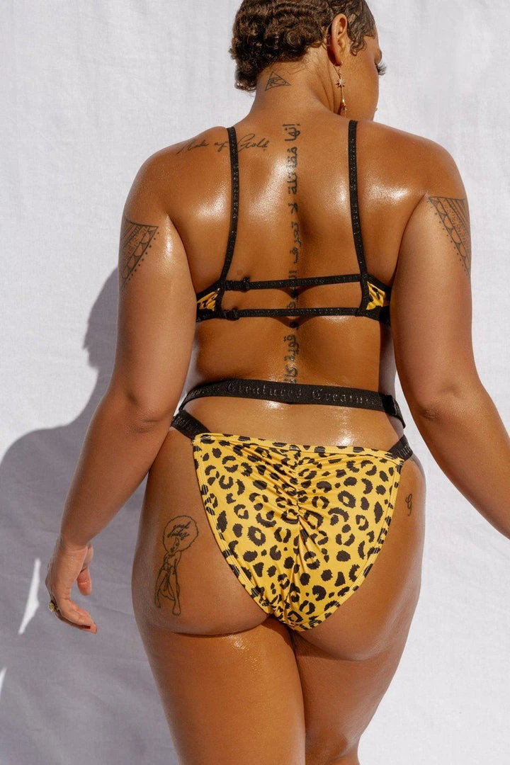 Best deal ๐ฅฐ Creatures Of XIX Buckle Up Bottoms - Yellow Leopard All Pole Wear ๐ 2 Creatures Of XIX Buckle Up Bottoms - Yellow Leopard All Pole Wear