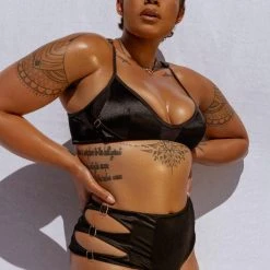 Creatures Of XIX Aphrodite Bralette - Black