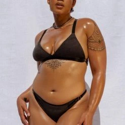 Creatures Of XIX Aphrodite Triangle Top - Black