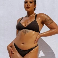 Creatures Of XIX Aphrodite Triangle Top - Black