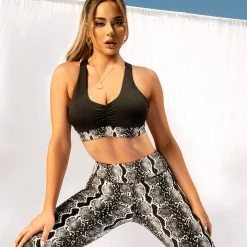 Creatures Of XIX Rattlesnake Ruche Top - Black All Pole Wear