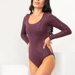 Cheap ✨ All Pole Wear Lunalae Sticky Grip Bodysuit - Recycled Mulberry 🎁 10 All Pole Wear Lunalae Sticky Grip Bodysuit - Recycled Mulberry
