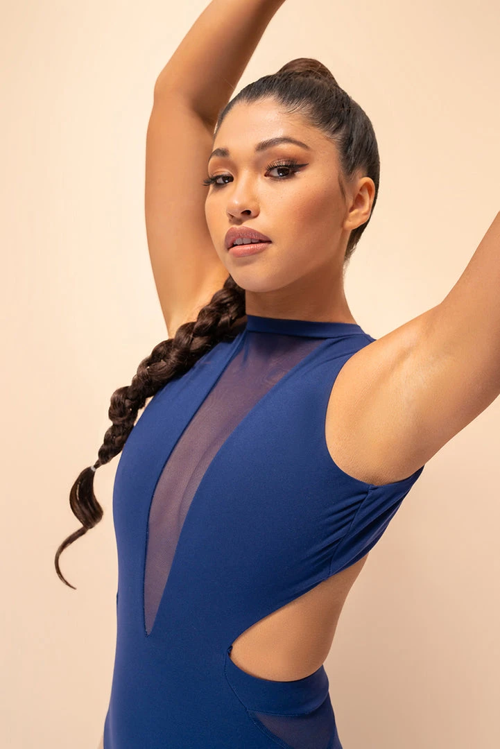 Discount ๐งจ Lunalae Margot Bodysuit - Recycled Navy All Pole Wear โ๏ธ 4 Lunalae Margot Bodysuit - Recycled Navy All Pole Wear