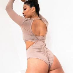 Lunalae Diana Bodysuit - Recycled Mocha