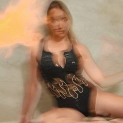 Back In Stock Creatures Of XIX Fya Gecko Grip Bodysuit - Black