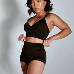 Brand new ๐ Creatures Of XIX LuxLounge Triangle Top - Black ๐ 18 Creatures Of XIX LuxLounge Triangle Top - Black