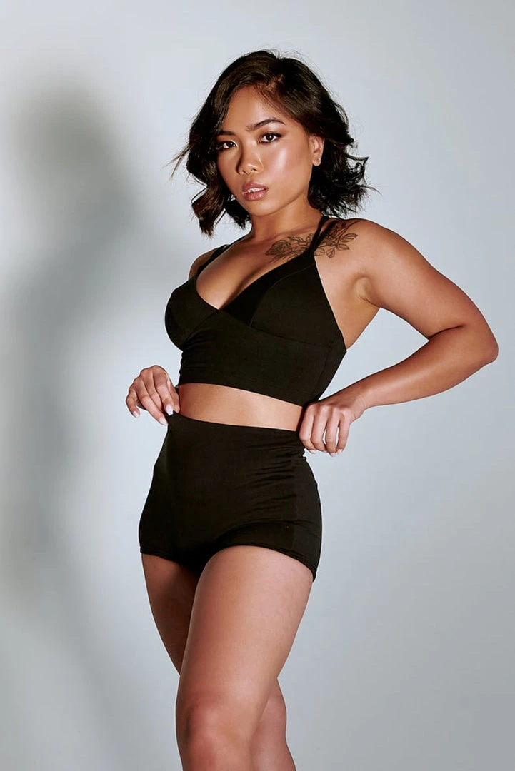 Brand new ๐ Creatures Of XIX LuxLounge Triangle Top - Black ๐ 9 Creatures Of XIX LuxLounge Triangle Top - Black