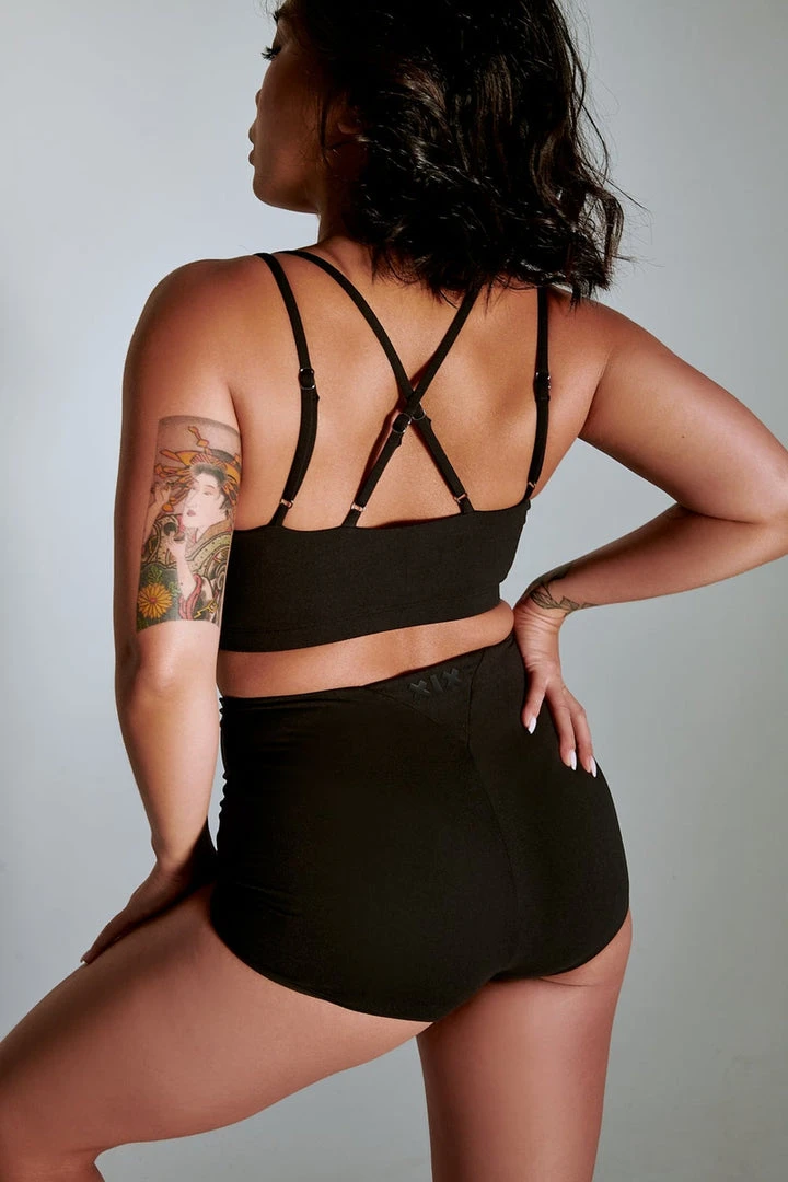 Brand new ๐ Creatures Of XIX LuxLounge Triangle Top - Black ๐ 2 Creatures Of XIX LuxLounge Triangle Top - Black