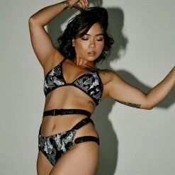 Creatures Of XIX Buckle Up Triangle Top - Dragon Tops