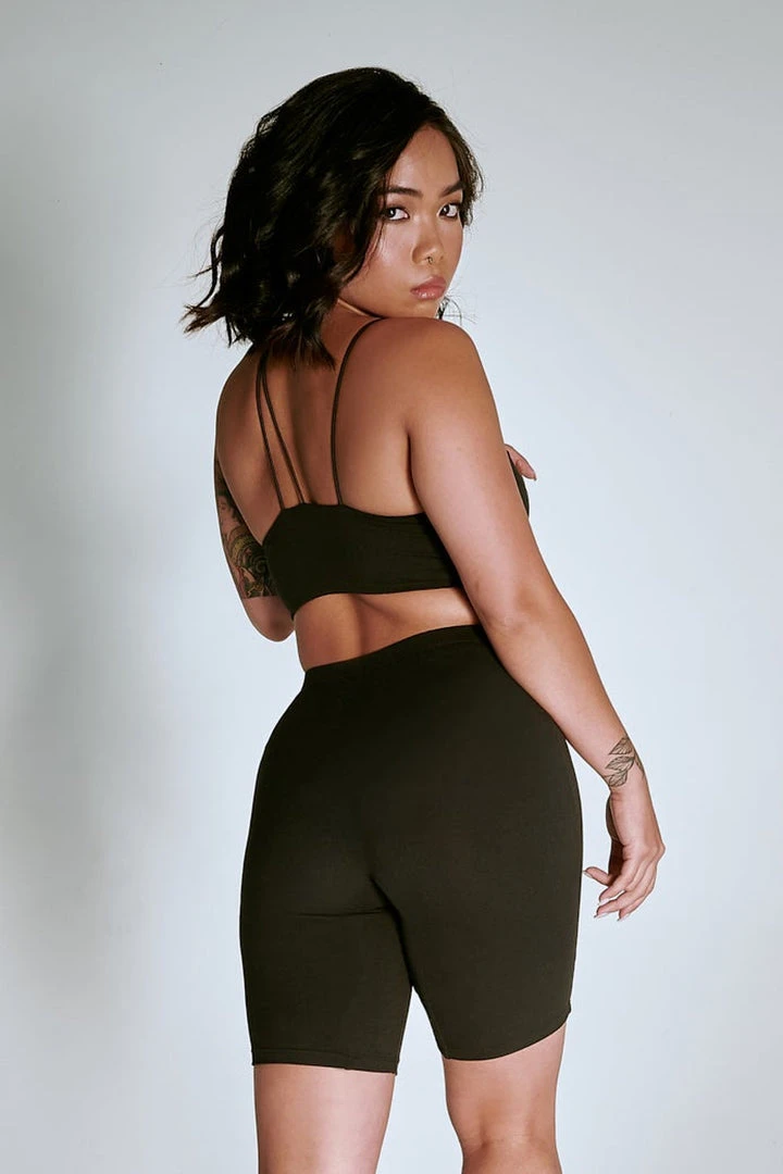 Best Pirce ✨ Creatures Of XIX LuxLounge One Shoulder Illusion Top - Black All Pole Wear ⭐ 4 Creatures Of XIX LuxLounge One Shoulder Illusion Top - Black All Pole Wear