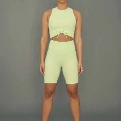 Brand new ๐ All Pole Wear Creatures Of XIX Move It Ribbed Corset Biker Shorts - Appletini ๐ฅ 11 All Pole Wear Creatures Of XIX Move It Ribbed Corset Biker Shorts - Appletini