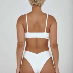 Creatures Of XIX The Hills Top - Ribbed White All Pole Wear