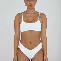 Top 10 😉 Creatures Of XIX The Hills Top - Ribbed White All Pole Wear ✨ 9 Creatures Of XIX The Hills Top - Ribbed White All Pole Wear
