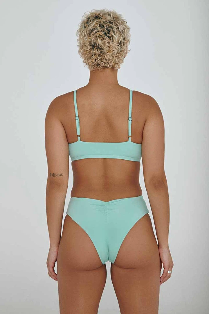 Flash Sale ⌛ Creatures Of XIX The Hills Top - Ribbed Mint All Pole Wear ⭐ 2 Creatures Of XIX The Hills Top - Ribbed Mint All Pole Wear
