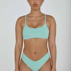 Flash Sale ⌛ Creatures Of XIX The Hills Top - Ribbed Mint All Pole Wear ⭐ 7 Creatures Of XIX The Hills Top - Ribbed Mint All Pole Wear