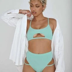 Creatures Of XIX LA Bottoms - Ribbed Mint