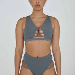 Discount ๐งจ All Pole Wear Creatures Of XIX LA Bottoms - Ribbed Dark Grey โญ 5 All Pole Wear Creatures Of XIX LA Bottoms - Ribbed Dark Grey