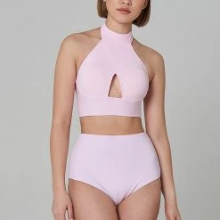 All Pole Wear Shark Polewear Tanna Top - Baby Pink