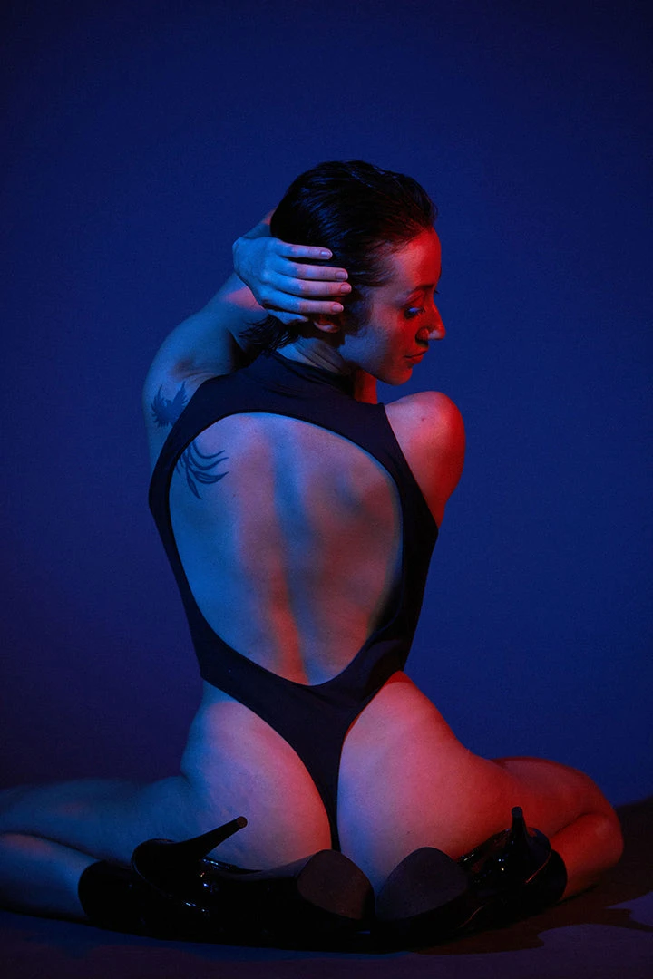 Cheap ⌛ Rolling Electric Bodysuit - Black/Neon Pink All Pole Wear 🔥 2 Rolling Electric Bodysuit - Black/Neon Pink All Pole Wear