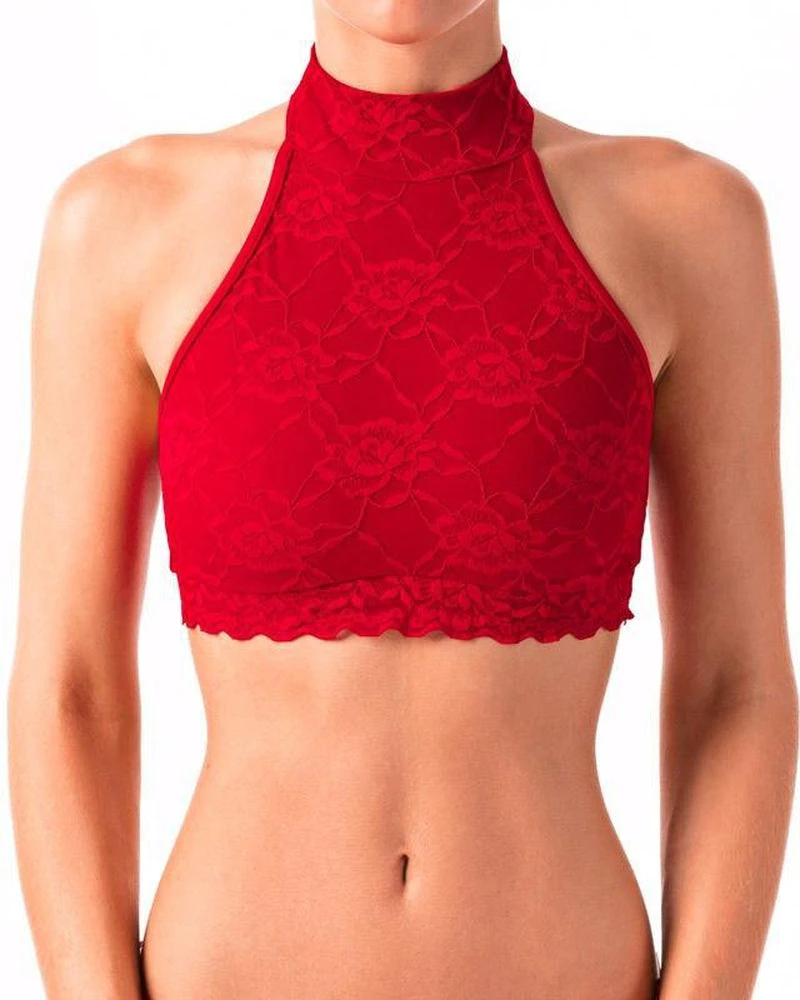 Cheap ๐งจ Dragonfly Lisette Top - Lace Red ๐ 1 Dragonfly Lisette Top - Lace Red