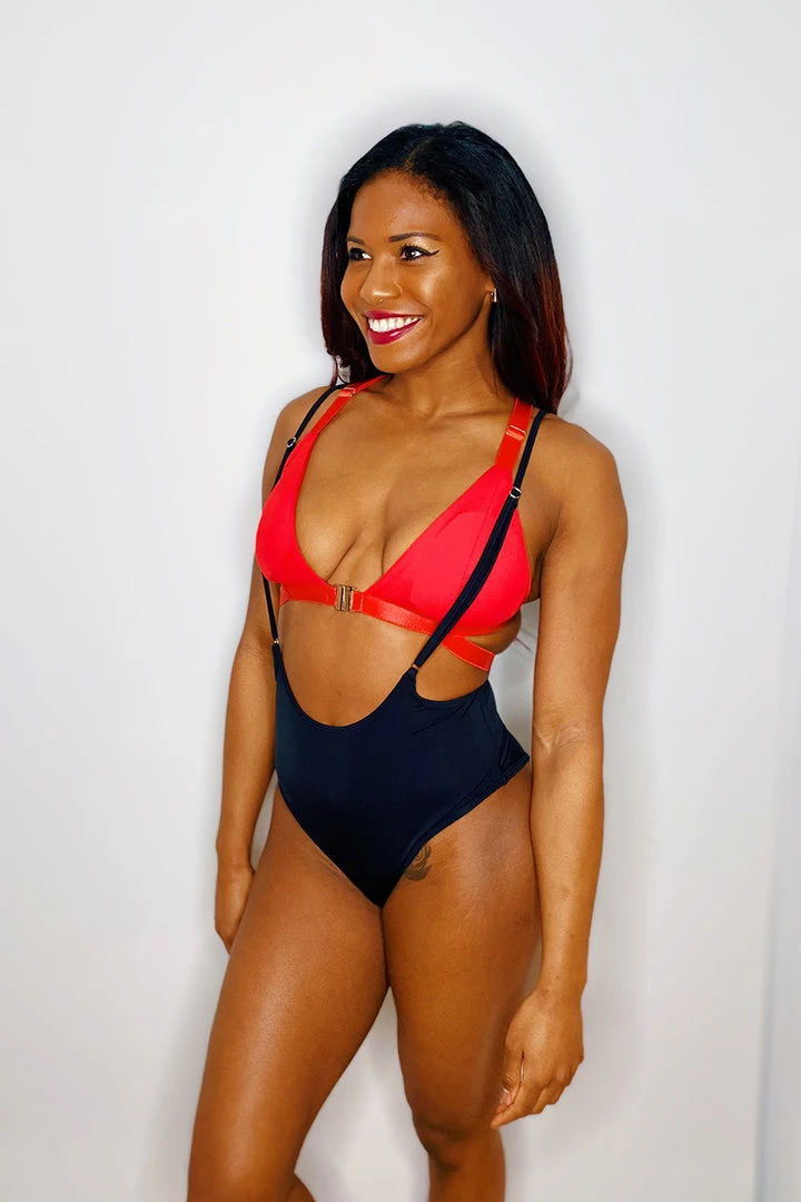 Wholesale ๐ All Pole Wear Hamade Activewear High Waisted Sling Bottoms - Black โ 6 All Pole Wear Hamade Activewear High Waisted Sling Bottoms - Black