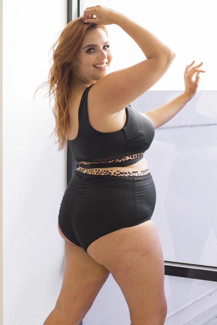 Best Pirce ✨ Lunalae Dahlia Eco Bottoms - Black/Leopard All Pole Wear 😍 5 Lunalae Dahlia Eco Bottoms - Black/Leopard All Pole Wear