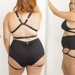 Deals ๐ฅฐ Most Loved Lunalae Lure You High Waisted Garter Shorts - Black ๐ 11 Most Loved Lunalae Lure You High Waisted Garter Shorts - Black