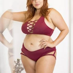 Brand new ⌛ Lunalae Lure You Low-Rise Garter Shorts - Wine All Pole Wear 👍 19 Lunalae Lure You Low-Rise Garter Shorts - Wine All Pole Wear