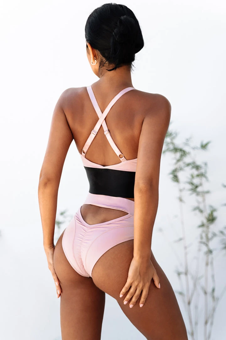 Promo โ๏ธ Creatures Of XIX Riding Solo High Waist Bottoms - Pink ๐ฏ 1 Creatures Of XIX Riding Solo High Waist Bottoms - Pink