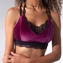 Best Sale ⭐ Sorte Velvet Adore Top - Plum ✨ 10 Sorte Velvet Adore Top - Plum