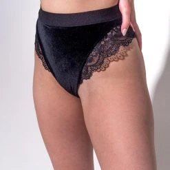New ❤️ All Pole Wear Sorte Velvet Adore Shorts - Black ⭐ 7 All Pole Wear Sorte Velvet Adore Shorts - Black