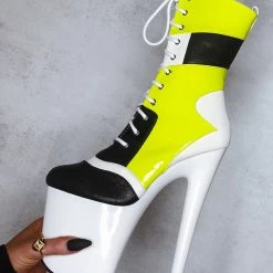 Hella Heels EmpireKicks Sneaker 8inch Boots - Atomic Shoes