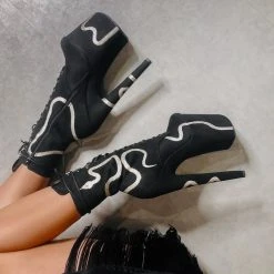 Coupon π₯ Hella Heels Snake In My Boot 8inch Boots - Black π₯° 19 Hella Heels Snake In My Boot 8inch Boots - Black