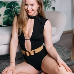 Flash Sale ๐ Shark Polewear Passion Bodysuit - Black ๐ 19 Shark Polewear Passion Bodysuit - Black