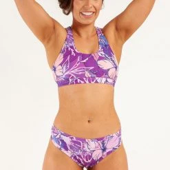 All Pole Wear AMBR Designs Reversible Booty Shorts - Bloom