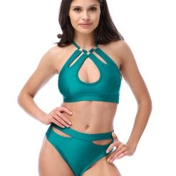 New ❤️ Bandurska Buenos Aires Bottoms - Emerald Green All Pole Wear 🌟 8 Bandurska Buenos Aires Bottoms - Emerald Green All Pole Wear