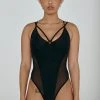 Bodysuits Creatures Of XIX Classique Bodysuit - Black