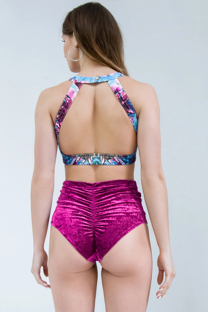 Wholesale ๐ Pole Addict Openback Top - Crystallised โญ 2 Pole Addict Openback Top - Crystallised