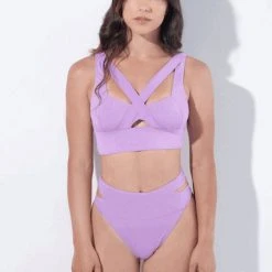 Best Sale 🛒 New In RAD Glitter XX Top - Lilac ✨ 7 New In RAD Glitter XX Top - Lilac