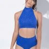 RAD Eve Top - Blue Glitter